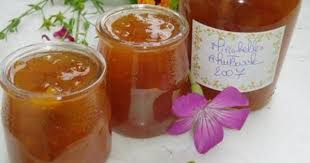 Recette De Confiture De Mirabelles Et Rhubarbe Recette Confiture Mirabelle Confiture Rhubarbe