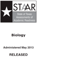4583 results for 'biology staar'. Staar Eoc 2013 Biology Full Biology Quiz Quizizz