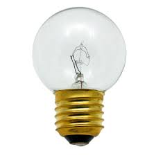 G50 15w Globe Party Light Bulb Clear E27 Medium Base Pack Of 25 Or 500 Bulbs