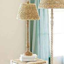 This table lamp is the ceramic lover's answer to outdoor lighting. Tasseau Table Lamp Ballard Designs
