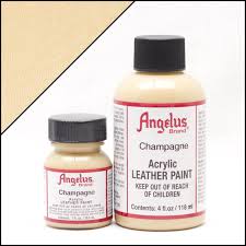 The largest selection of leather paint, leather dye, preparation & finishers ✅ shop angelus products for ultimate leather care, dying & shoe buy your angelus leather paint online | leatherpaint.co.uk. Angelus Leather Paint Champagne