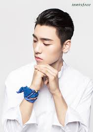 Xiao gui (wang linkai / 小鬼) of nine percent. Official Nine Percent Wang Ziyi 180612 Innisfree Official Weibo Update