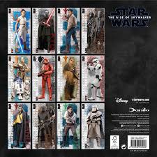 The rise of skywalker, is a 2019 film directed by j.j. Star Wars Episode 9 Wall Calendars 2020 Large Selection
