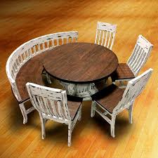 Putting large, heavy furniture into a small room will make it feel cramped, while choosing light and airy styles can make a big room seem empty. Basinger Dining Set Cowhide Western Furniture