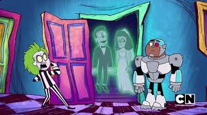 Stephen ouimette, alyson court, tabitha st. Lydia Deetz On Twitter Loved The Teentitansgo Episode Last Night With The Awesome Abrightmonster I Really Enjoyed All The References To All Three Pieces Of Media Would Love To See A Reboot