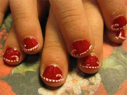 Quite a simple design for christmas party, this. Easy Cute Christmas Nail Art Designs Ideas For Kids 2016 Xmas Nails 2 Fabulous Nail Art Designs