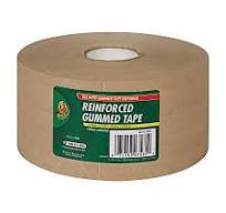 Duck® Reinforced Kraft Gummed Paper Tape, 2 3/4" x 125 Yd.