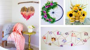 Diy Room Decor 7 Easy Crafts Ideas At Home 13 Diy Crafts For Bedroom Diy Room Decor Diy And Crafts Sewing