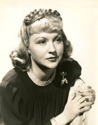 Film actress Joyce Compton.