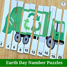 Veteran's day is an important observance in the united states, set aside for honoring and remembering men and women who have served in the armed forces. Free Earth Day Worksheets Recycling Truck Number Puzzles Jdaniel4s Mom