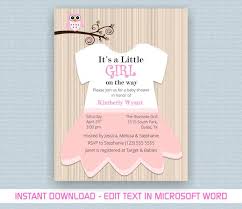 Printable Baby Girl Shower Invite Template For By Myprintstudio Target Baby Shower Modern Baby Shower Invitations Baby Shower Invitations
