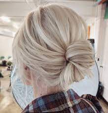 60 Trendy Hochsteckfrisuren Fur Mittellanges Haar Hochsteckfrisuren Mittellanges Haar Frisur Hochgesteckt Mittellange Haare Frisuren Flechten