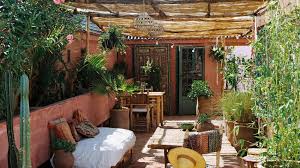 A Little Piece Of Paradise In Riad Jardin Secret Marrakech Moroccan Interiors Patio Marrakech