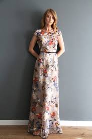 Senza Mano Muse Abito Floreale Abito Senza Floral Blue Dress Maxi Dress Floral Dress Summer