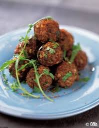 Recette De Boulettes De Veau Vapeur Aux Graines De Sesame Et Coriandre Recette Recettes De Cuisine Boulettes De Boeuf Recette