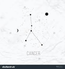This traditional constellation tattoo draws literal black stars to make it bolder. Cancer Constellation Tattoo Horoscope Tattoos Cancer Sign Tattoos