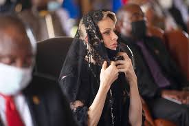 From cauldron by john beasley. Princess Charlene Of Monaco Attends Funeral Of South Africa S Zulu King Tatler