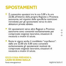 We did not find results for: Lazio In Zona Gialla Le Regole Dal 1 Febbraio 2021