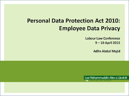 We, plus malaysia berhad (company no. Personal Data Protection Act Employee Data Privacy