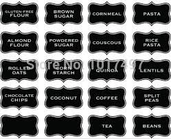 Check spelling or type a new query. Large Size 10x6 Cm Kitchen Chalkboard Label Sticker Jar Labels With Vinyl Letters Decal Stickers R2011 Chalkboard Labels Jar Labelskitchen Chalkboard Aliexpress