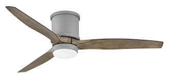 The main difference between an outdoor fan and an indoor fan is the materials in which they are made of. Lightsonline Com For Hinkley Hover Flush Mount Led 52 Indoor Outdoor Ceiling Fan In Graphite Accuweather Shop