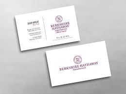 Order Berkshire Hathaway Business Cards Free Shipping Design Templates Berkshire Hathaway Business Car Free Business Cards Business Cards Template Design