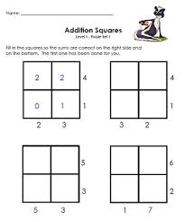 In this section you can learn and practice logic puzzles, . Addition Squares Logic Puzzle Worksheets