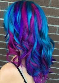 Use them in commercial designs under lifetime, perpetual & worldwide rights. Blue Purple Streaked Dyed Hair Magenta Hair Hair Styles Rainbow Hair Color
