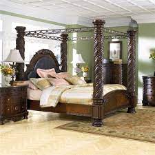 California king bedroom sets at affordable price with free nationwide delivery. Millennium North Shore California King Canopy Bed Royal Furniture Canopy Beds