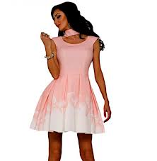 Warum ein festliches stillkleid zur hochzeit passt. Damen Kleid Festlich Hochzeit Brautjungfern Abendkleid Jugendweihe Lachs Weiss Ebay