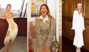 Acessórios retrô marcantes, cores neutras e alfaiataria impecável: os looks de Marina Ruy Barbosa em Nothing Hill e Wimbledon são a pura definição do luxo clássico em solo britânico