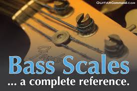 bass scales reference all bass guitar scales tab notation