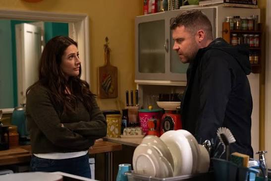 Emmerdale's Victoria Sugden reveals that she's living in fear tonight –  still expecting to be arrested for John's murder at any moment...