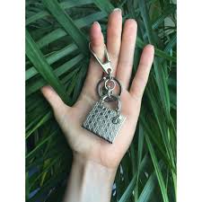 Porte Cles Dior Argente Vendu Par Dawnice 8177484
