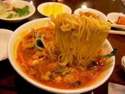 Mi dengan kuah pedas merupakan menu yang paling pas. Jjamppong Wikipedia Bahasa Indonesia Ensiklopedia Bebas