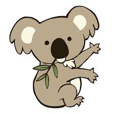 Okaliptus Yapraklari Tutan Ve El Sallayan Bir Koala Stok Vektor Sanati Animasyon Karakter Nin Daha Fazla Gorseli Istock
