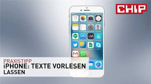 Iphone Texte Vorlesen Lassen So Geht S Chip