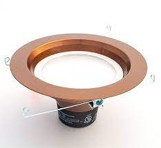 Integrated led recessed downlight with night light trim feature and multiple light output options is the most innovative recessed fixture on the market. Green Watt 5 Or 6 Dimmable Led Recessed Lighting 18watt Retrofit Bronze Reflector Trim 4000k Dl6dwp 18w 4000k Orb