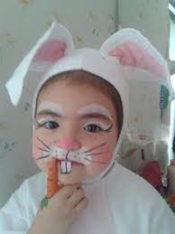 Modelos de pinta carita de conejo para niños de todas las edades