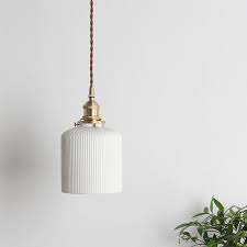 Tags Pendant Light Ceramic Lighting Fixture Modern White Lamp Art Decor Contemporary Flush Light In 2020 Ceramic Pendant Light Brass Ceiling Light Shape Pendant Light