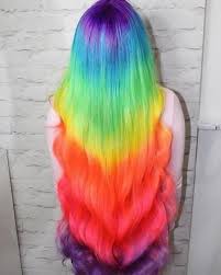 Officialzsazsa Violetpurple Unicornhair Moonchild Bubblegum Electric Amazing Rainbow Color Peach Tweet Sari Sac Renkleri Golgeli Sac Sarisin Renkli