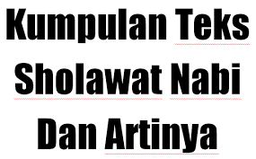 Jun 17, 2021 · diketahui, sholawat nariyah adalah salah satu sholawat yang populer dikalangan umat muslim. Kumpulan Teks Sholawat Nabi