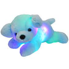Find your favorite animal in a wide variety of stuffed animal toys! Glow Guards 15 Light Up Stuffed Puppy Dog Soft Pillow Plush With Led Night Lights Blue Glow Bedtime Pal Gifts For Toddler Kids Walmart Com Walmart Com