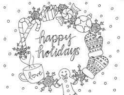 Here are top 15 holiday coloring pages printable for your kid. Happy Holidays Coloring Worksheets Teaching Resources Tpt