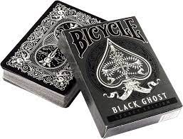 The name bicycle was chosen to reflect the popularity of the bicycle at the end of the 19th century. Amazon Com Ellusionist Bicycle Black Ghost Playing Cards For Magic Tricks Games And More Smooth Finish Toys Games