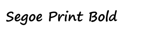 And (ii) temporarily download this font to a printer or other output device to help print content. Download Segoe Script Regular