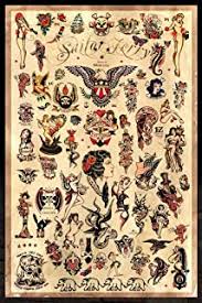 Tyler phillips (@tattooartbyrukus) breaks down his steps and some of his techniques when watercolor painting his traditional tattoo flash designs in the seco. Amazon Com Tattoo Flash Art