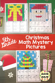 5th Grade Christmas Math Christmas Math Activities Christmas Math Holiday Math