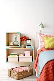 If you're living in a small apartment and don't have a ton of room for drawers, closets and fancy hacks, this is a perfect ikea storage hack for small bedrooms. 19 Genius Storage Solutions For Small Bedrooms Better Homes Gardens