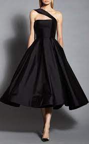 Wedding Dress Flosluna Black Tea Length Dress Short Wedding Dress Black Short Dress